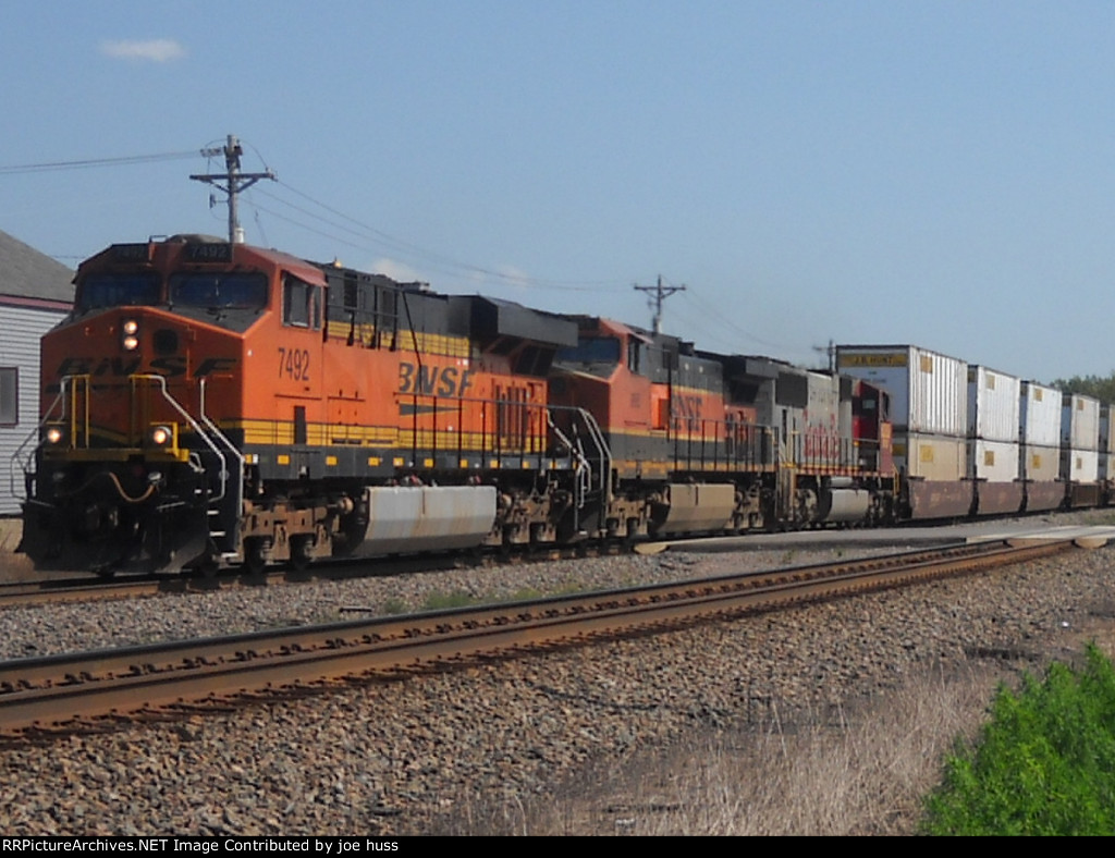 BNSF 7492 West